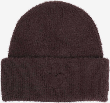 SAMAYA Beanie 'Arco' in Brown: front