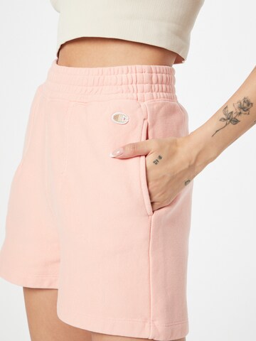 Champion Reverse Weave Regular Shorts in Pink