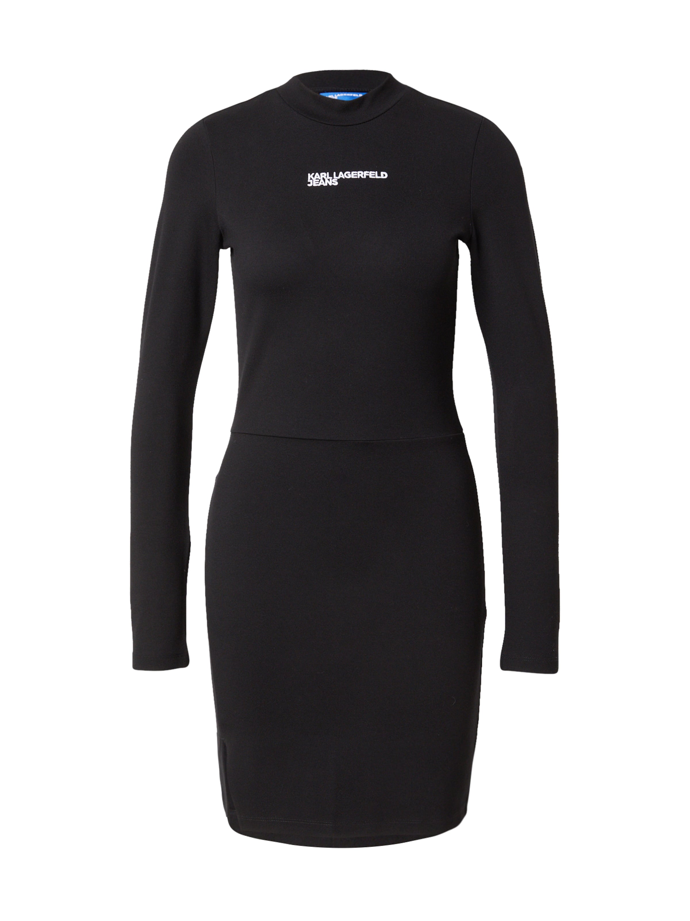 KARL LAGERFELD JEANS Рокля 'Milano' в черно, Преглед на продукта