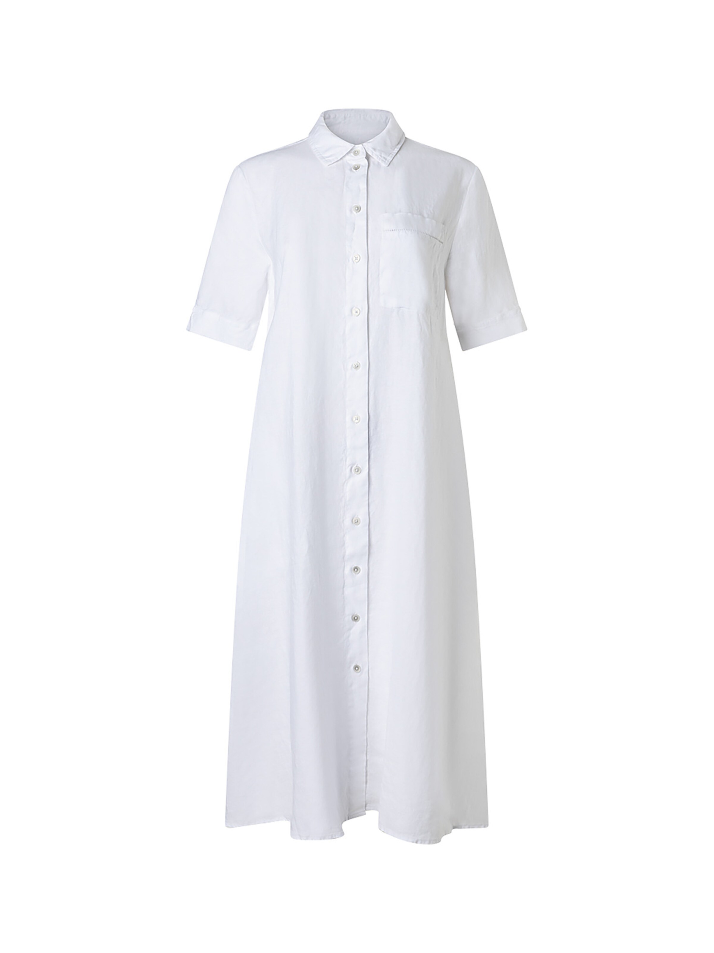 Robe-chemise MAERZ Muenchen en blanc : devant
