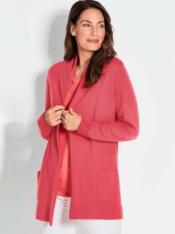 Goldner Gebreid vest in Roze: voorkant