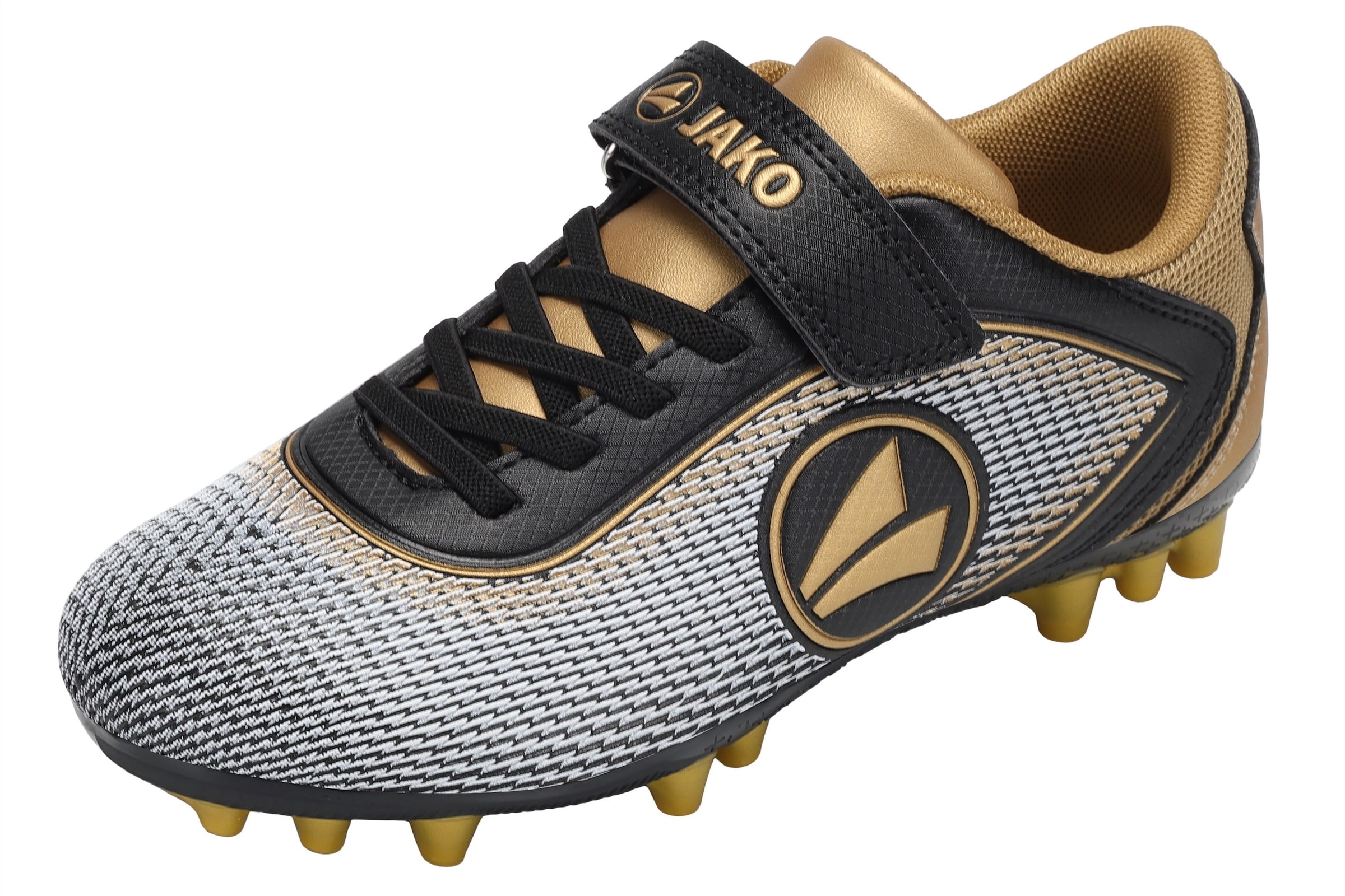 JAKO Fußballschuh in Bronze: Vorderseite