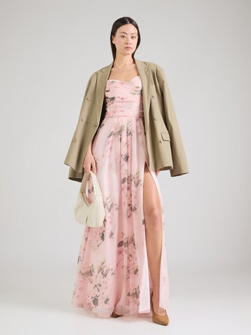 mascara - Vestido de noche en naranja