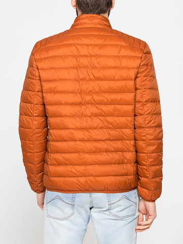 Carrera Jeans Outdoor jacket 'High-Neck' in Orange