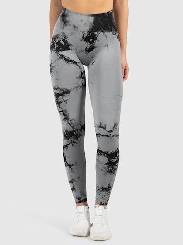 Smilodox Slim fit Leggings ' Becci ' in Grey: front
