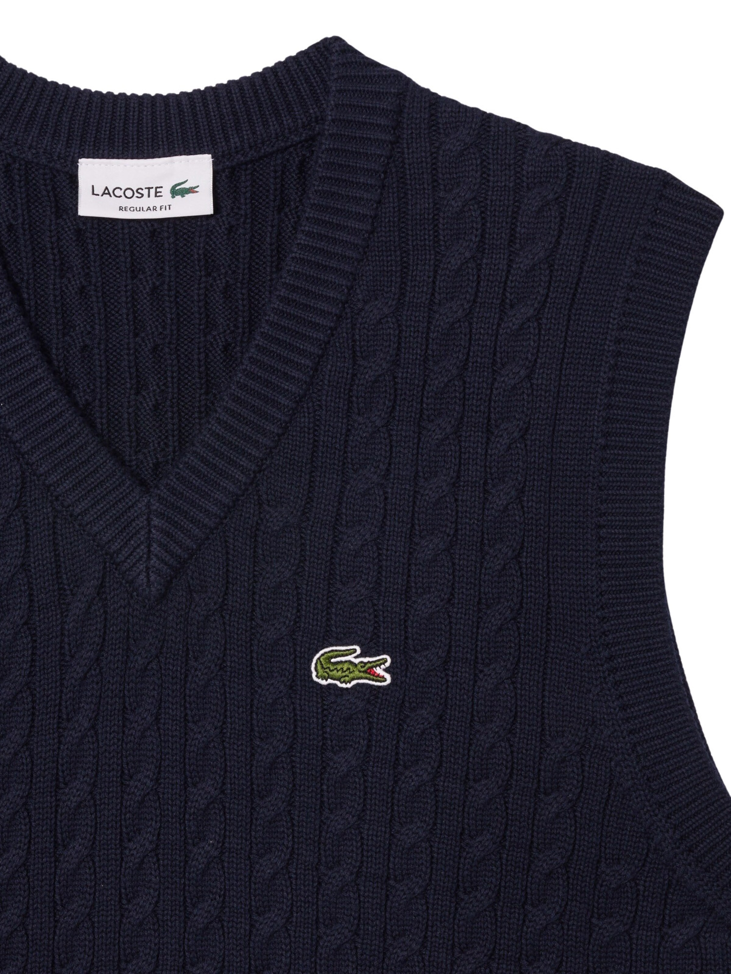 Gilet di LACOSTE in blu