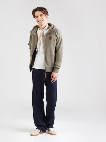 naketano Sweatjacke in Grün