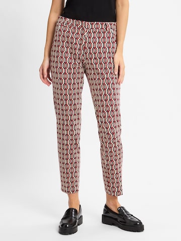 BRAX Slim fit Chino trousers 'Maron S' in Red: front