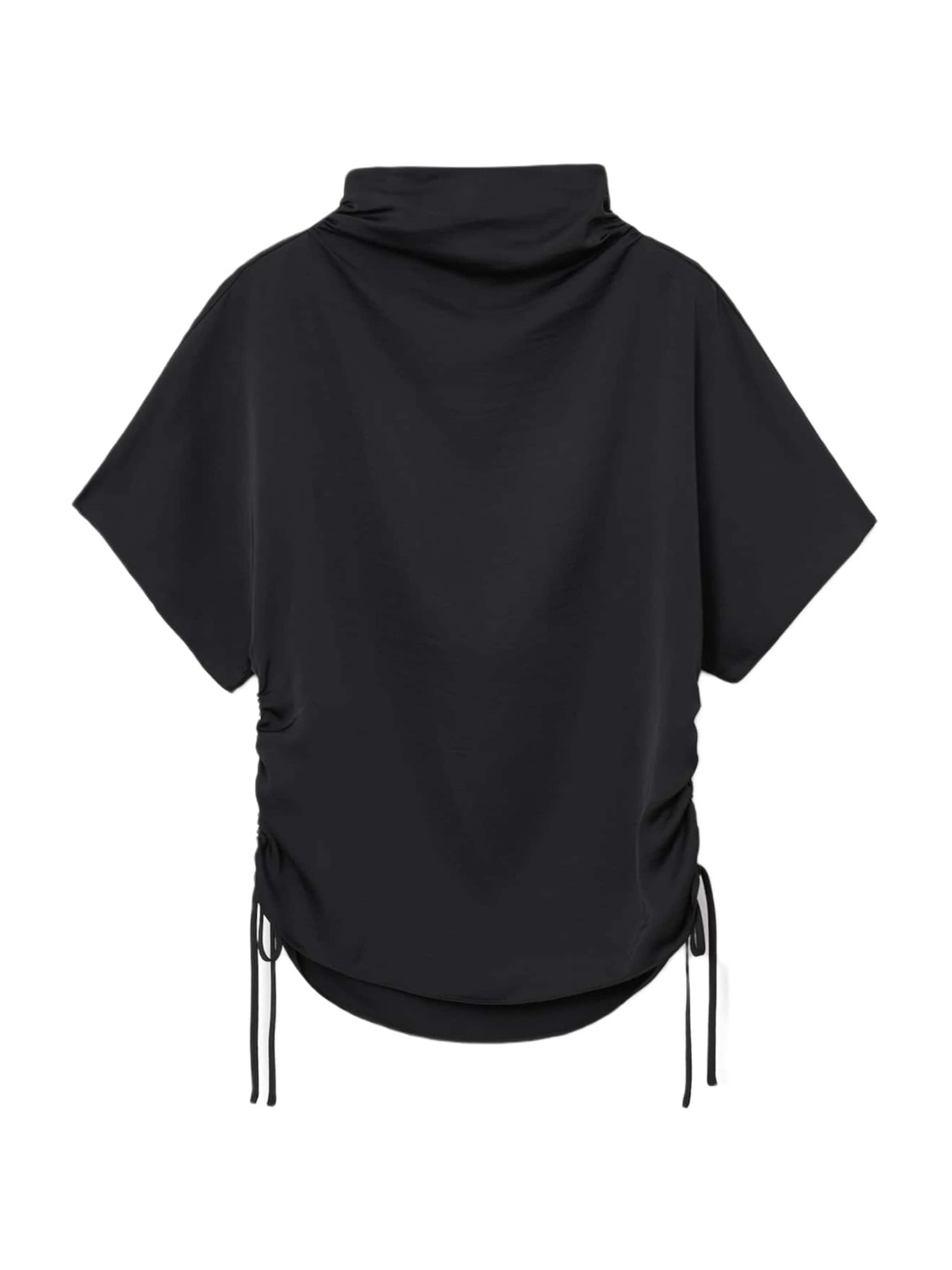 AllSaints Μπλούζα 'Leslie' σε μαύρο: μπροστά