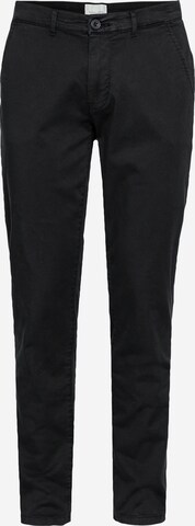 Regular Pantalon chino 'Viggo' Casual Friday en noir : devant