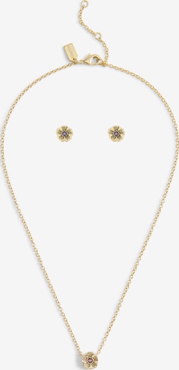 Juvelyrinių dirbinių rinkinys 'Tea Rose' iš COACH, spalva – Auksas, Prekių apžvalga