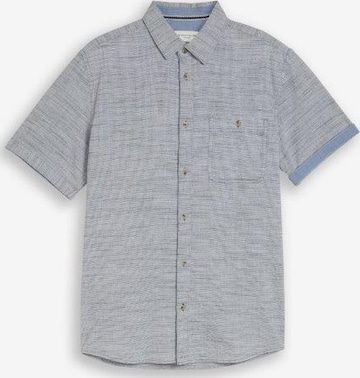 TOM TAILOR Regular fit Button Up Shirt in Blue: front