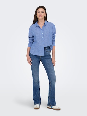JDY Flared Jeans 'JDYFina' in Blauw