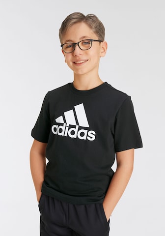 ADIDAS SPORTSWEAR Functioneel shirt 'Essentials' in Zwart: voorkant