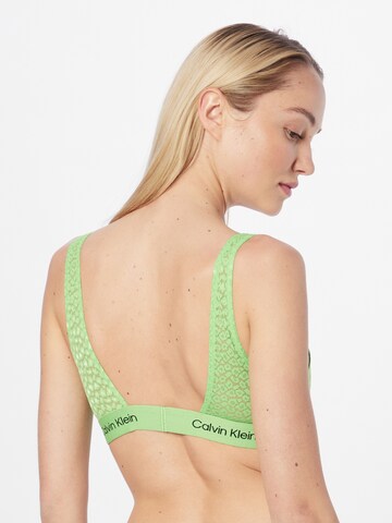 Calvin Klein Underwear Bustier Melltartó - zöld