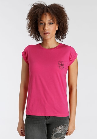 BRUNO BANANI Shirt in Pink: predná strana