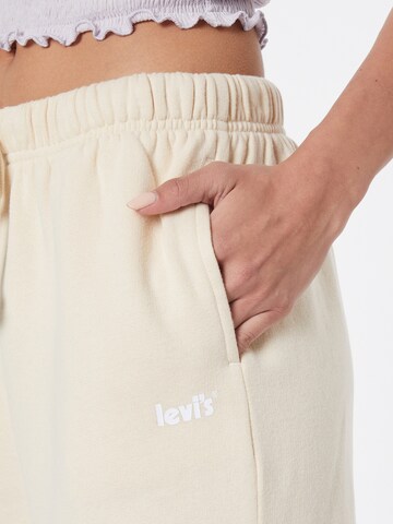 LEVI'S ®Tapered Hlače 'Laundry Day Sweatpant' - bež boja