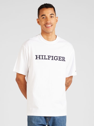 Maglietta di TOMMY HILFIGER in bianco: frontale