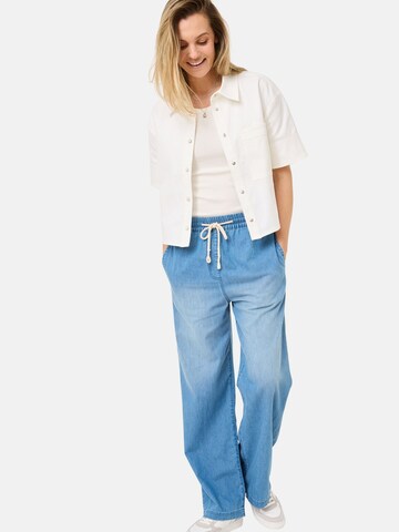 Wide Leg Jean Tamaris en bleu
