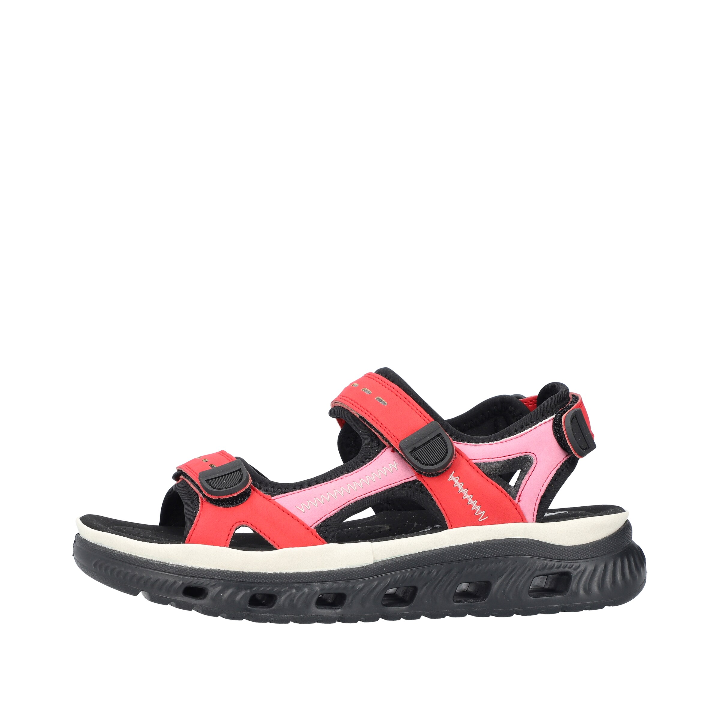 Rieker Sport Hiking Sandals in Red