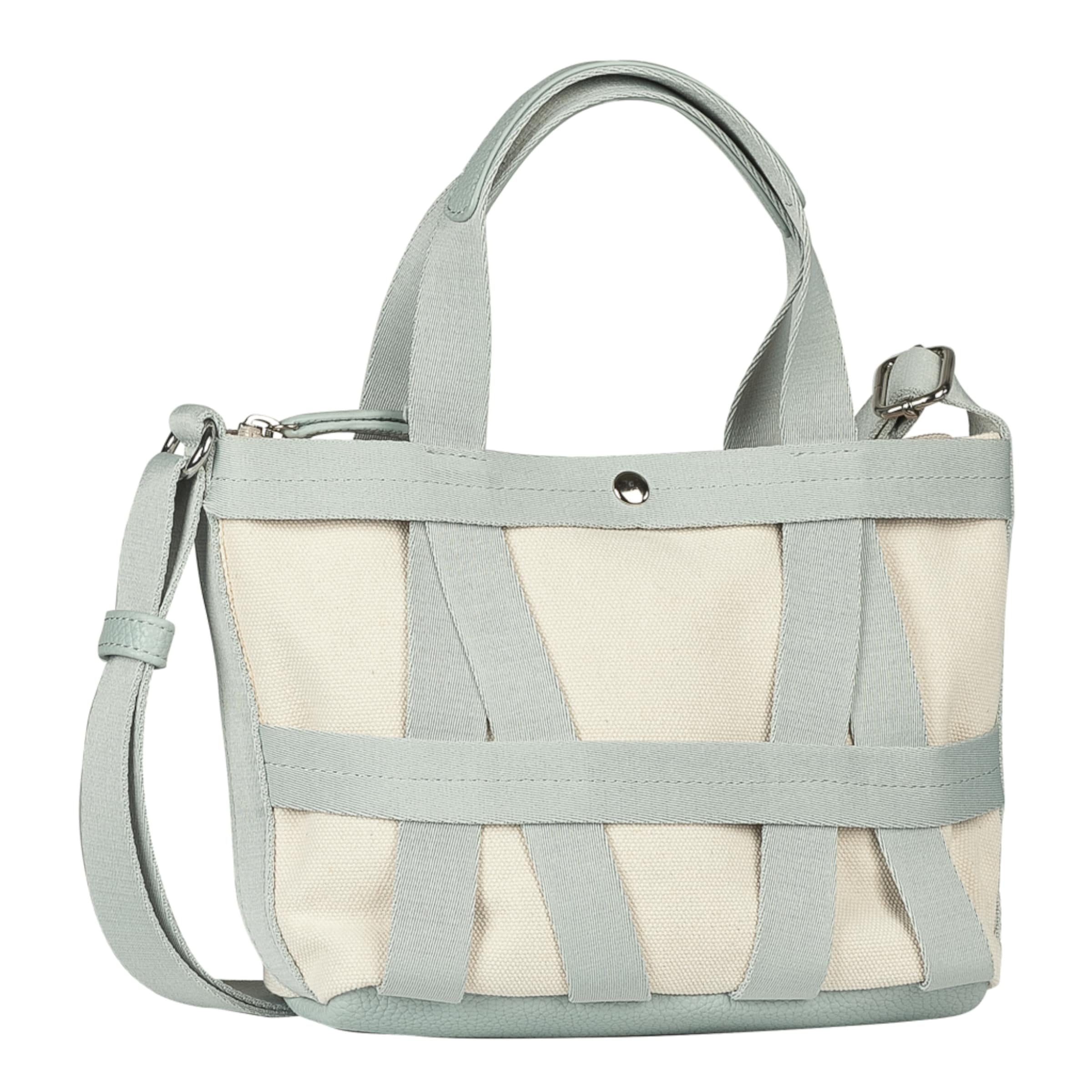 TOM TAILOR DENIM Shopper in Beige: front