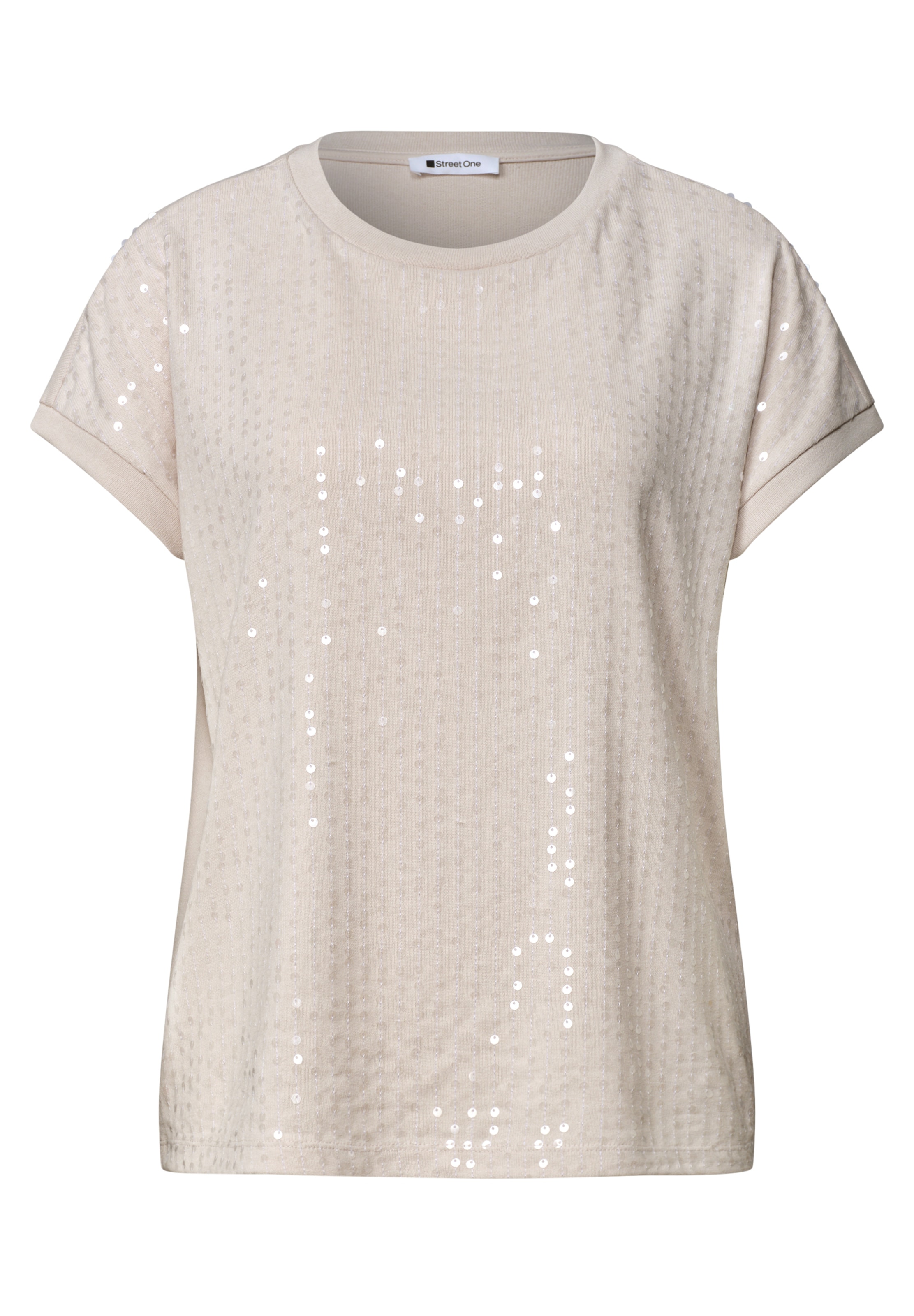 STREET ONE Shirt in Beige: front
