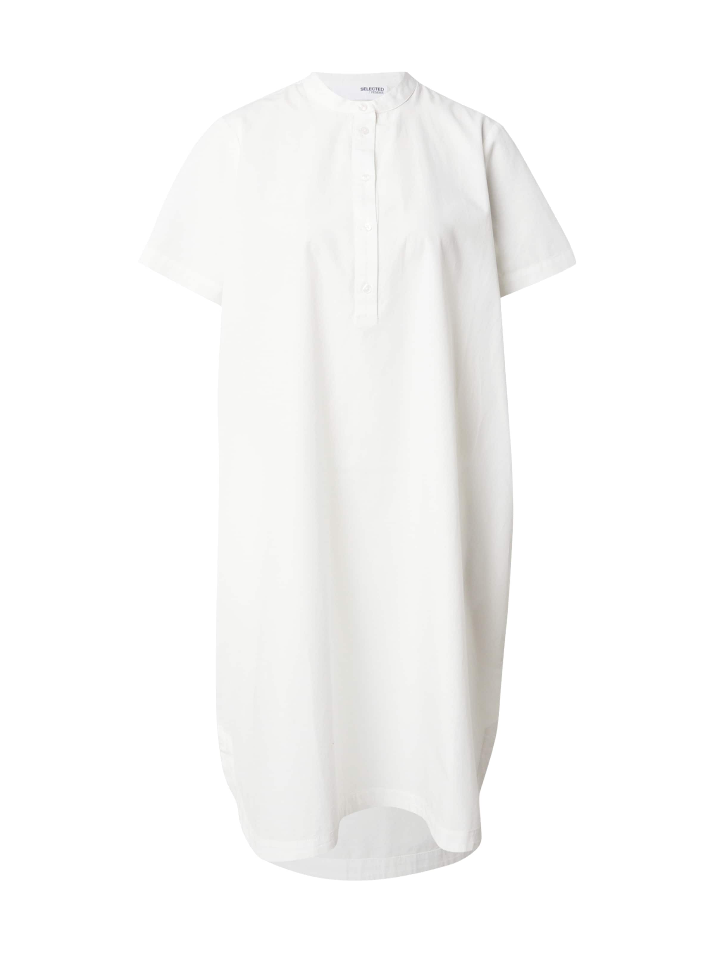 SELECTED Платье 'SLFBLAIR' в Белый: спереди