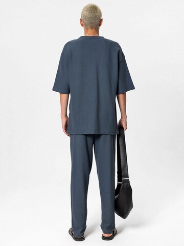 VAMOS CLO Loose fit Trousers 'Foxglove' in Blue