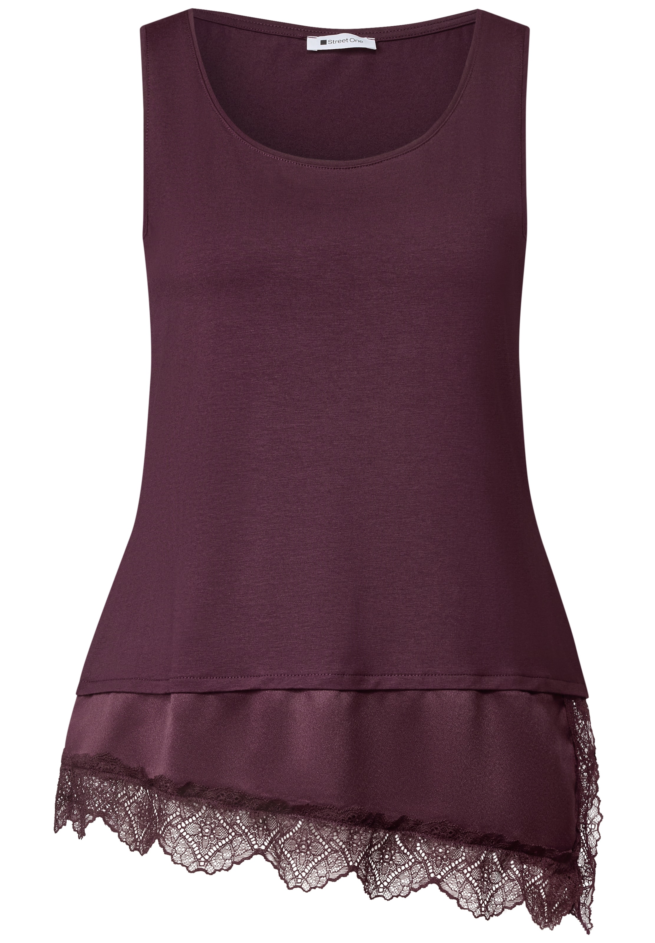 Top di STREET ONE in rosso: frontale