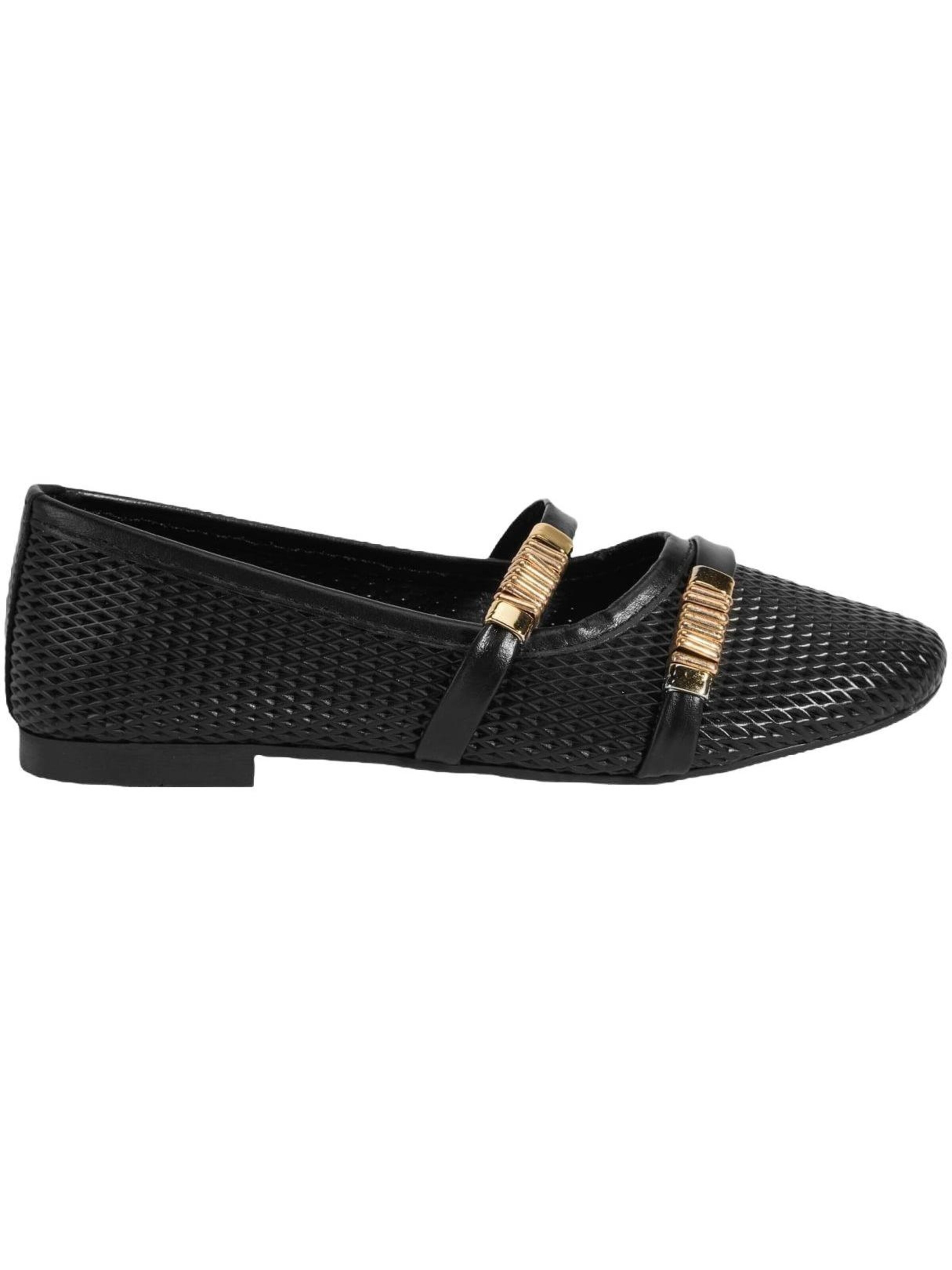 Desa Ballet Flats 'Ballettschuhe' in Black