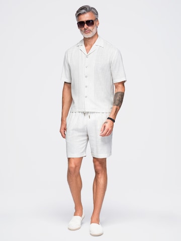Ombre Regular Broek in Wit