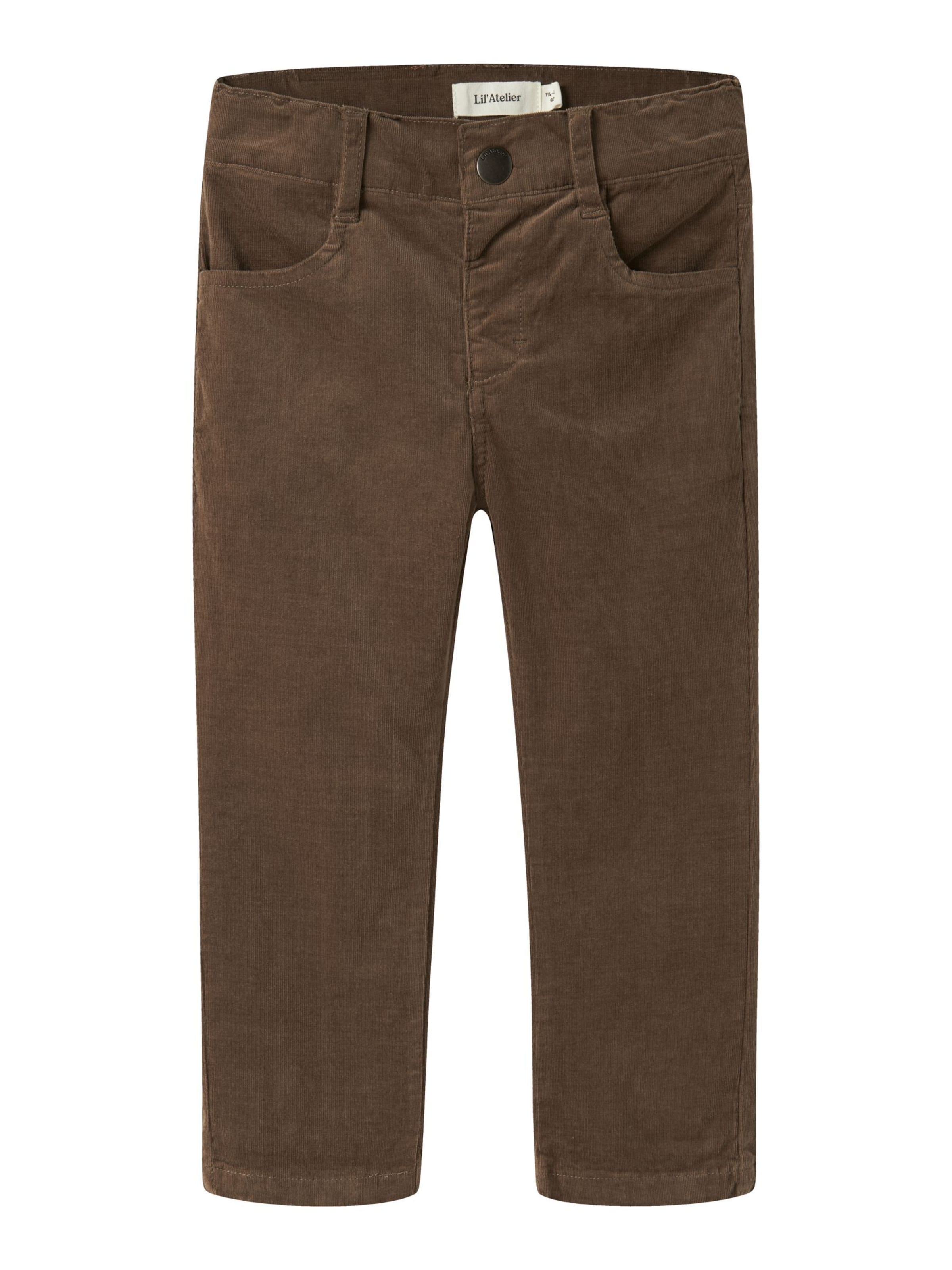 Lil'Atelier - regular Pantalón en marrón: frente