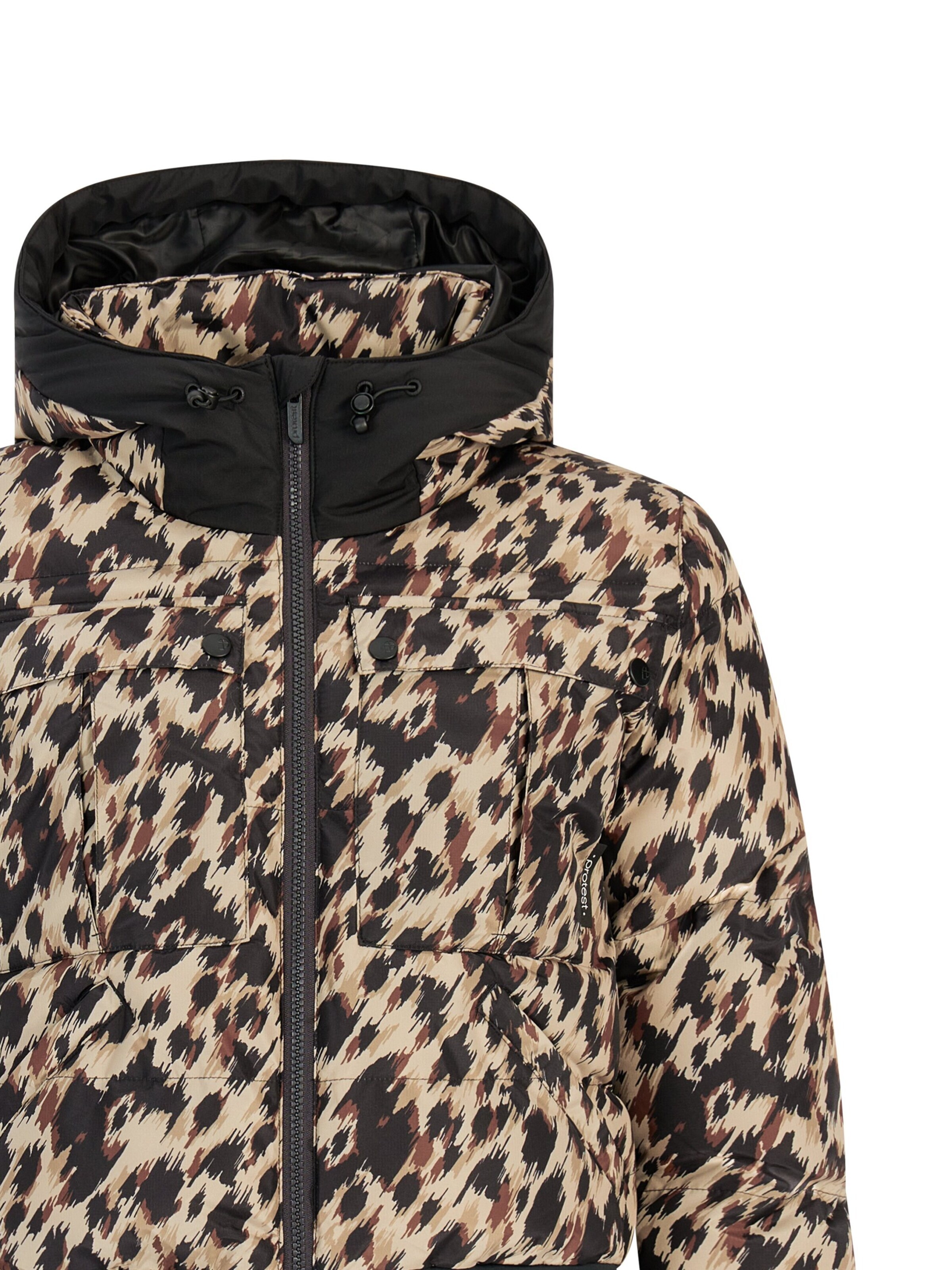 PROTEST Sportjacke 'PRTJetta'‌‌‌‌‌ in Braun
