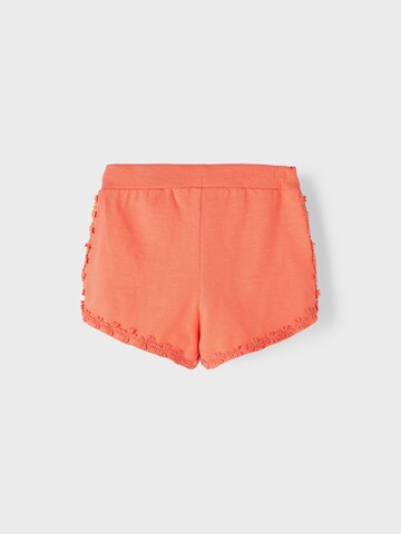 NAME IT Normální Kalhoty 'Fabienne' – oranžová