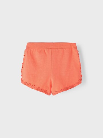 NAME IT Regular Pants 'Fabienne' in Orange