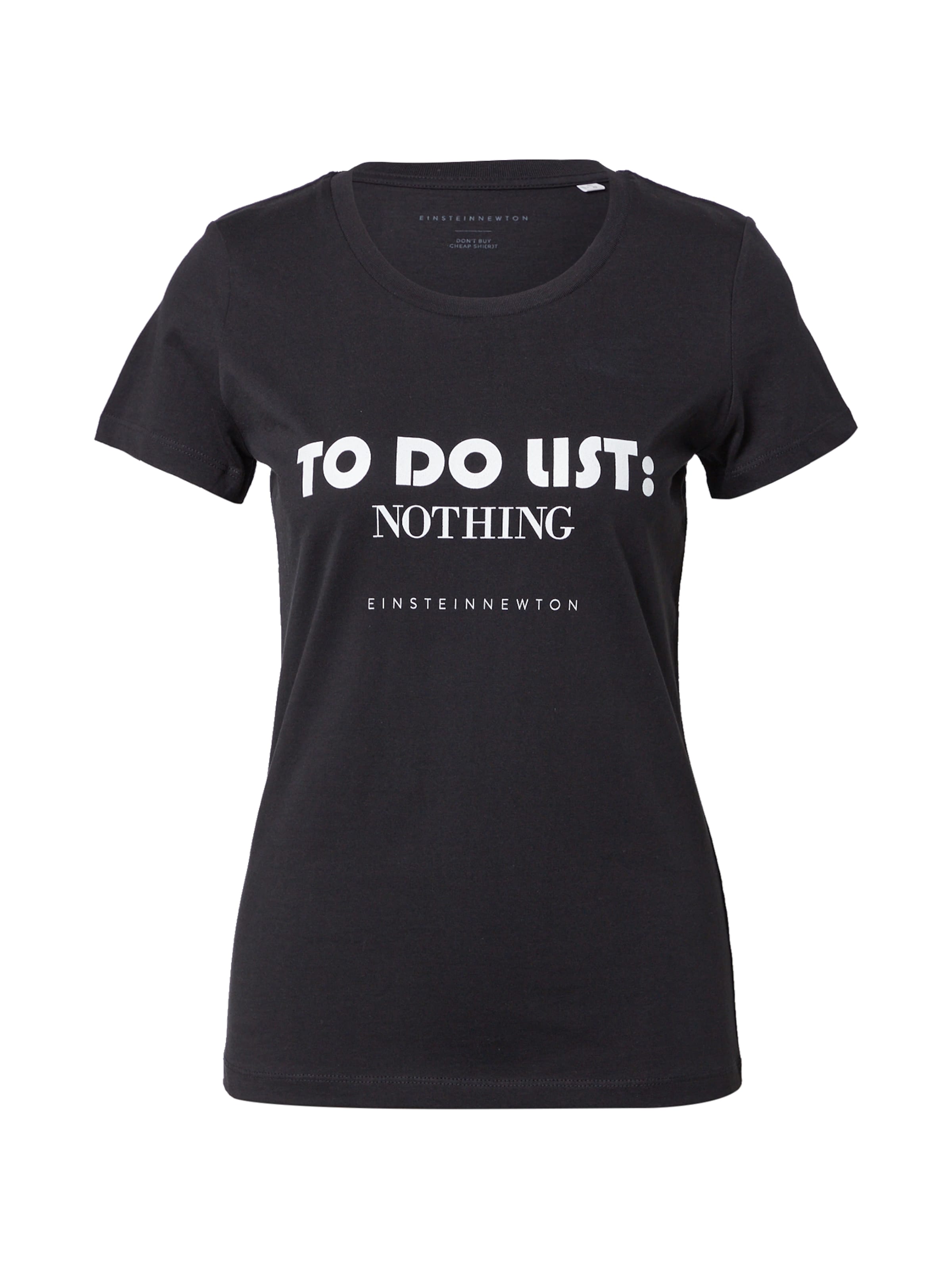 EINSTEIN & NEWTON Póló - fekete: elől
