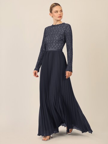 APART Evening Dress in Blue: front