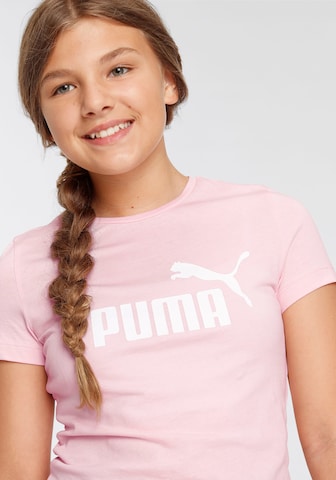 PUMA Shirt 'Essentials' in Pink