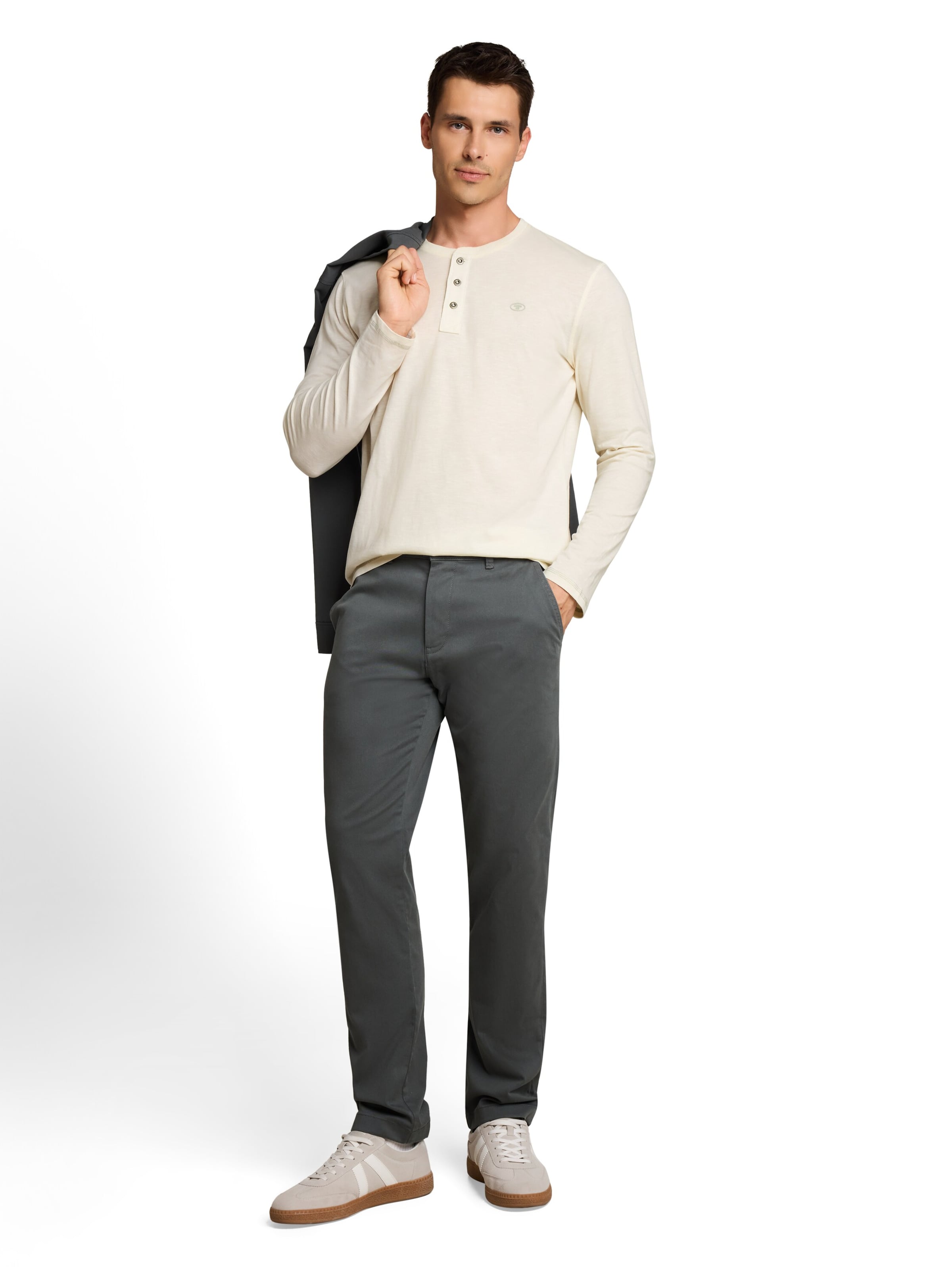 TOM TAILOR Shirt in Weiß
