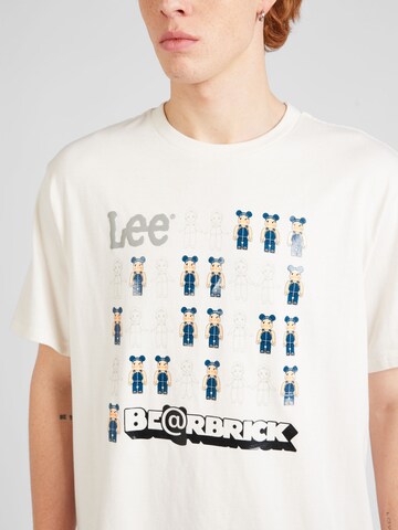 T-Shirt Lee en blanc