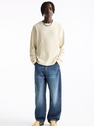 Pull&Bear Sveter - Biela