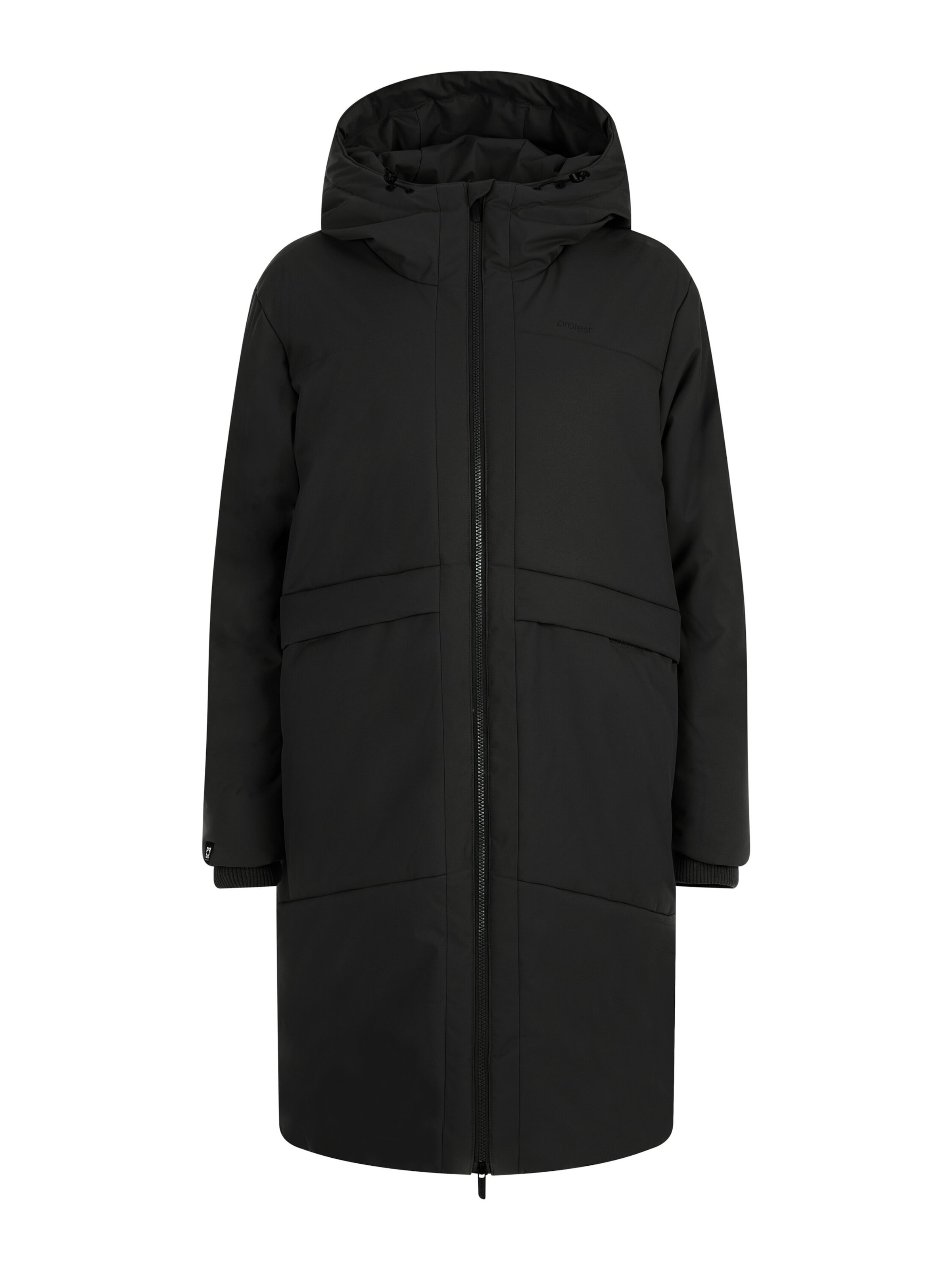 PROTEST Winterjacke 'PRTPipit'‌‌‌‌ in Schwarz: Vorderseite