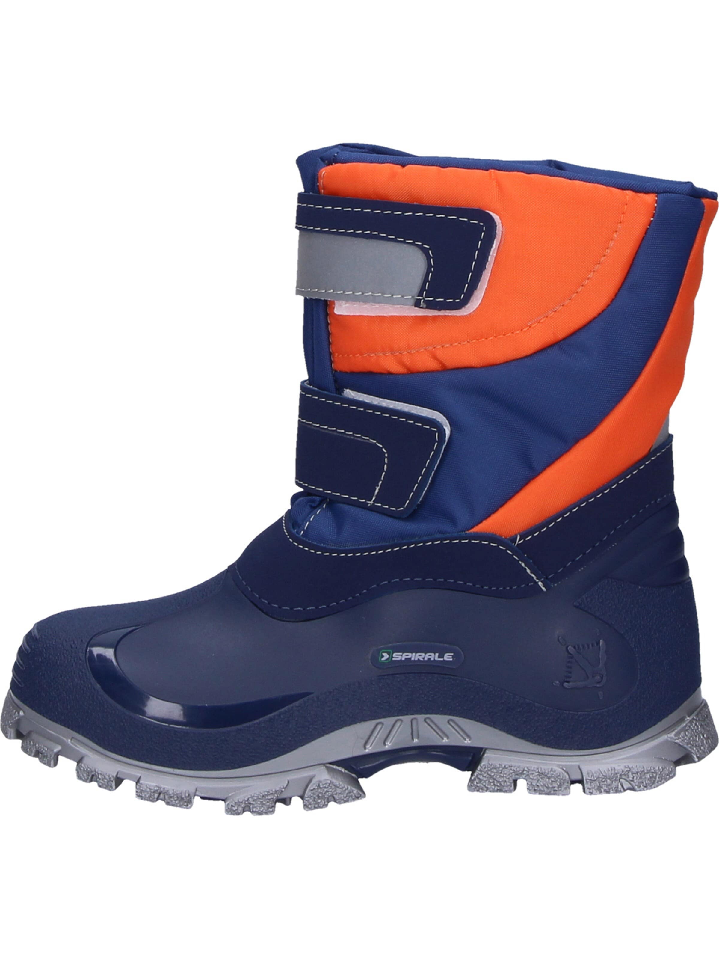 Spirale Snow Boots 'Kinder-Winterstiefel Simon gefüttert' in Orange: front