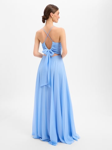 Robe de soirée Marie Lund en bleu