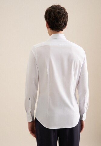 SEIDENSTICKER Slim fit Zakelijk overhemd in Wit