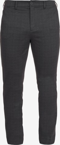 Le Temps Des Cerises Regular Chino Pants 'Aldin' in Grey: front