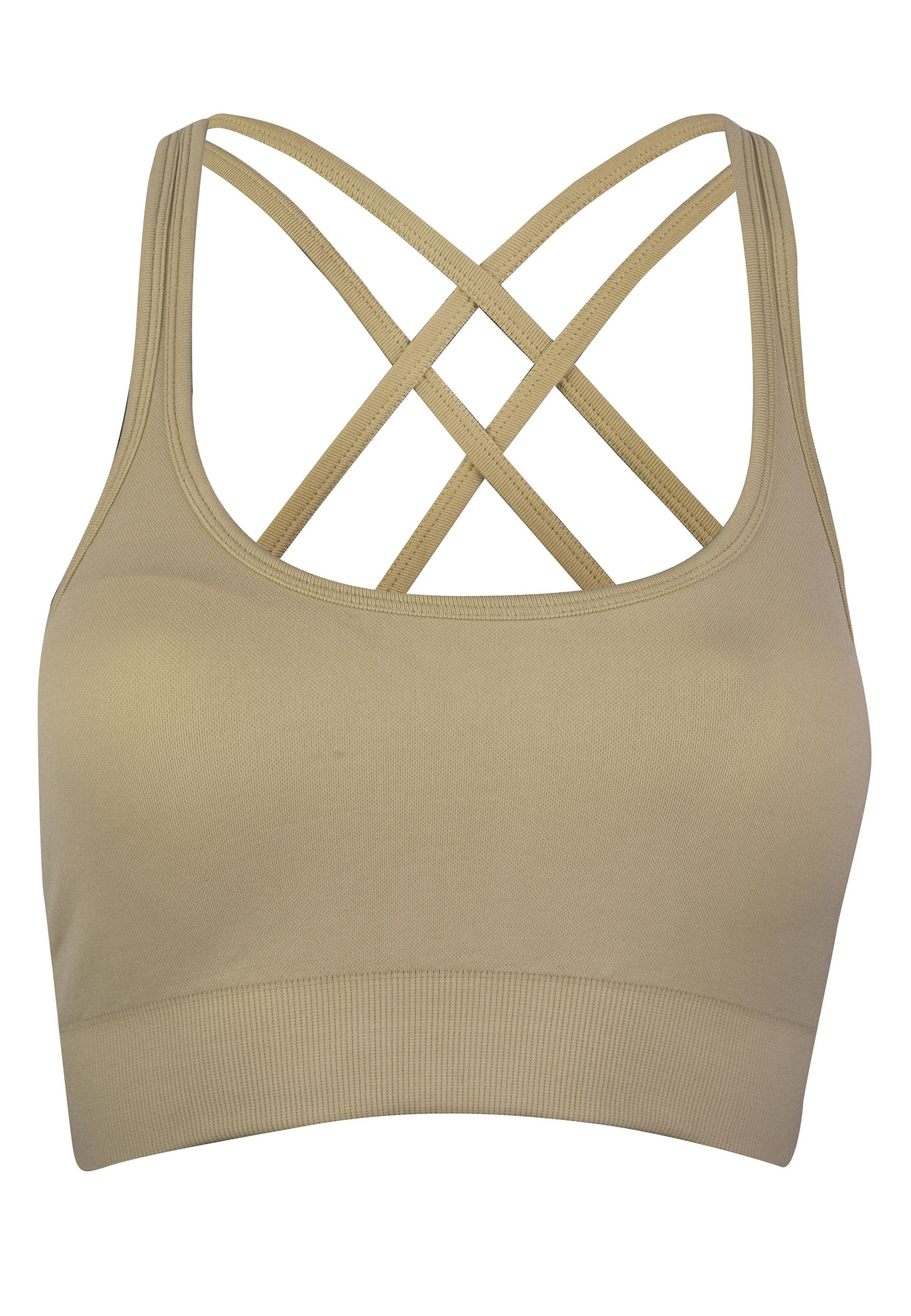 BeShaped Bralette Sports bra in Brown: front