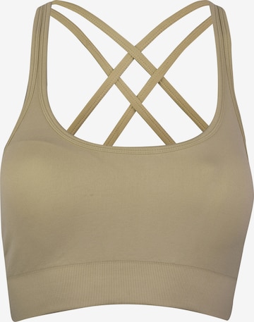 BeShaped Sports bra in Brown: front