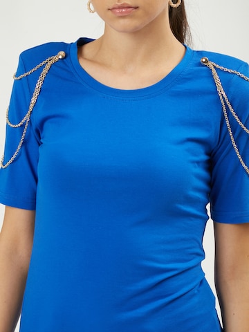 Influencer Top in Blue