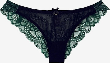 La Muel Lingerie Slip in Grün: Vorderseite